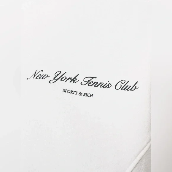 SPORTY & RICH NEW YORK TENNIS CLUB QUARTER ZIP - Picture 7 of 7